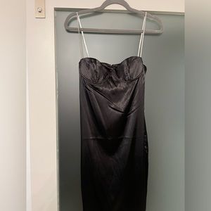 Meshki Chantel Mini Dress | NWT | Size L | Black